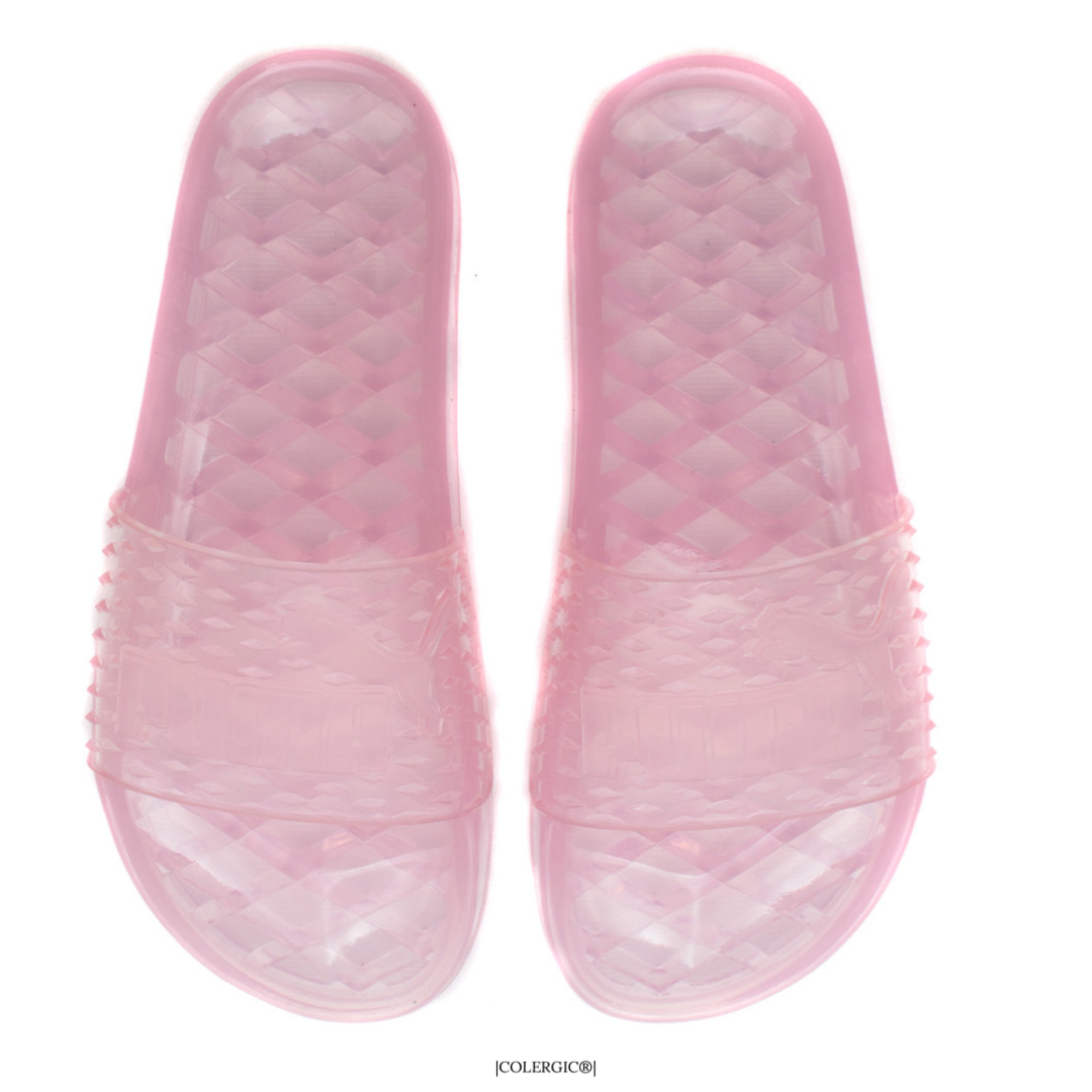 Størrelse Tillid Bekræftelse Fenty By Rihanna | Women's Pink Jelly Slide – Colergic